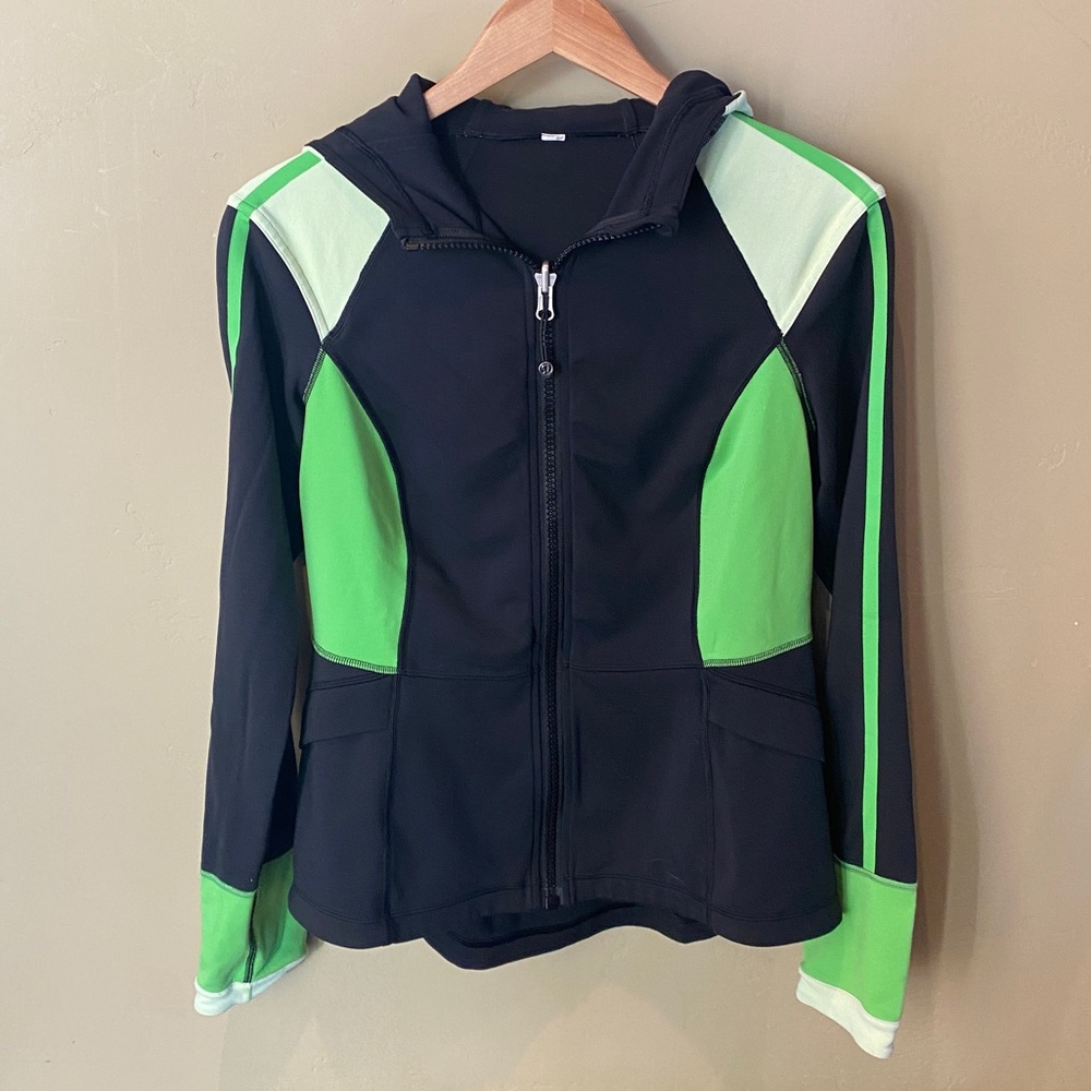 Lululemon Zip, Hooded Jacket Size 12